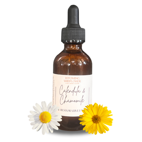 Calendula & Chamomile Infused Restorative Facial Oil