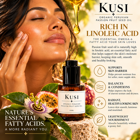 KUSI- Organic Peruvian Passion Fruit- A Little JOY, a lot of BEAUTY