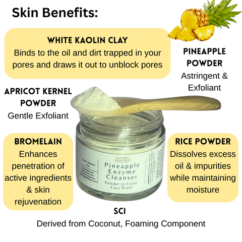 Pineapple Enzyme Cleansing Powder
