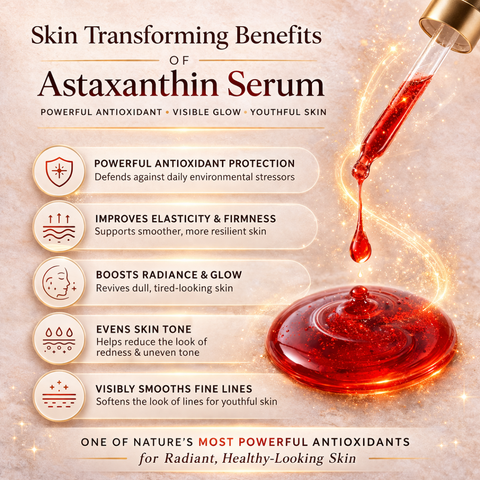 Astaxanthin Antioxidant Serum- 6000x more Powerful than Vitamin C
