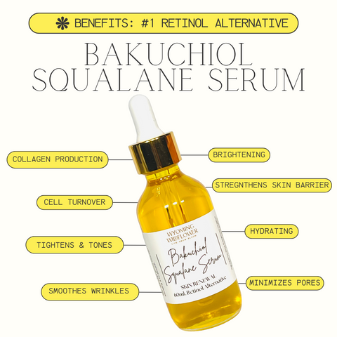 Bakuchiol & Squalane Serum- Retinol Alternative
