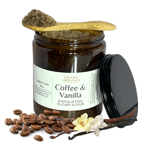 Coffee & Vanilla Exfoliating Sugar Scrub
