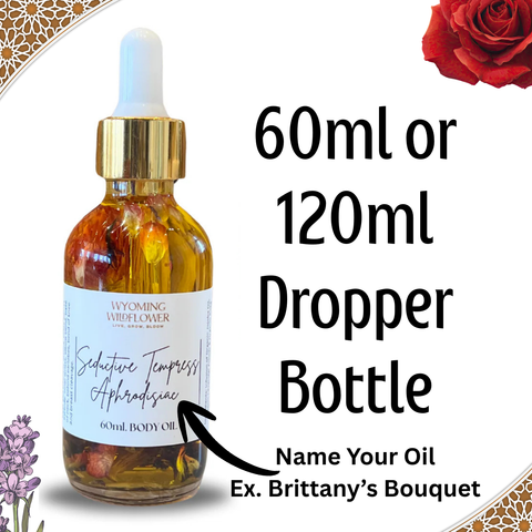 Personalized Custom Body Oil- Hand-blended Signature Scent