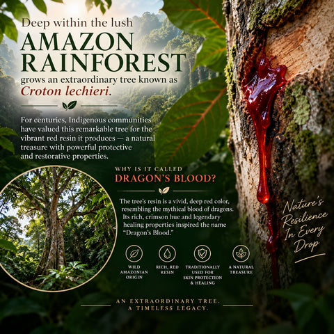 DRAGONS BLOOD Amazonian Hydration Gel- Aloe •  Hyaluronic Acid • Centella