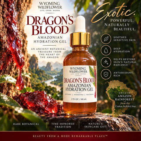 DRAGONS BLOOD Amazonian Hydration Gel- Aloe •  Hyaluronic Acid • Centella