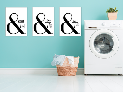 & Laundry Collection- Wash, Dry, Fold
