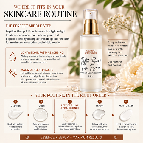 Peptide Plump + Firm Essence- Advanced Anit-Aging Peptide Treatment