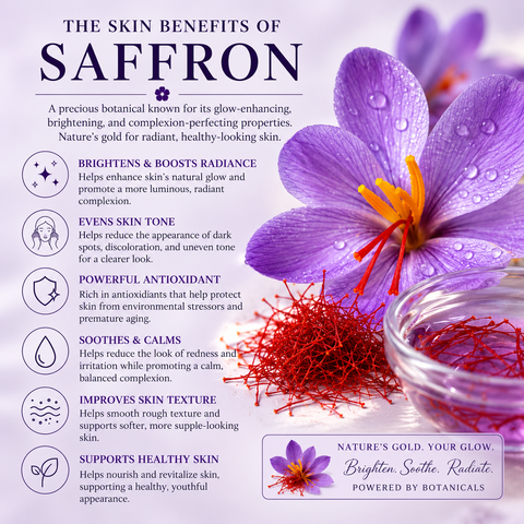 Saffron Stem Cells + Butterfly Pea Flower + Licorice Root Toner- Brighten & Balance