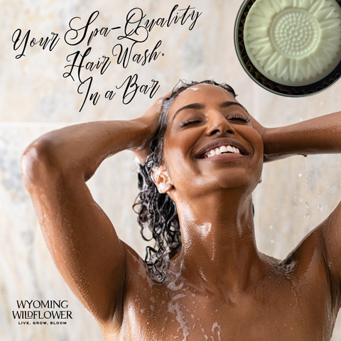 Shampoo Bar- Luxury Spa Day- Naturally Derived Hair Cleanse