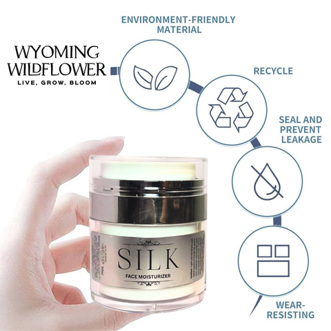 SILK Face Moisturizer- Lightweight Daily Hydration Cream