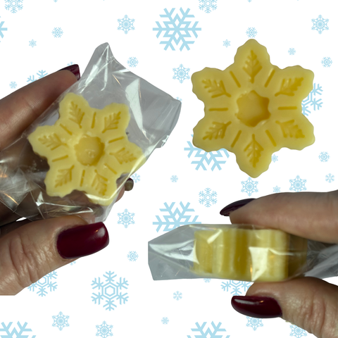 Winter Wishes Lotion Snowflakes- 12 per Box,  Peppermint Vanilla