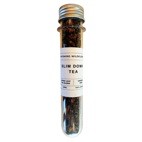 Organic Loose Leaf Tea Tubes- Herbal Wellness Blends (45ml, 5-12 cups per tube)
