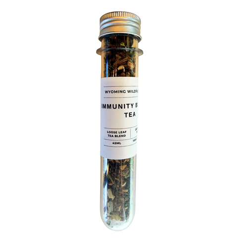 Organic Loose Leaf Tea Tubes- Herbal Wellness Blends (45ml, 5-12 cups per tube)
