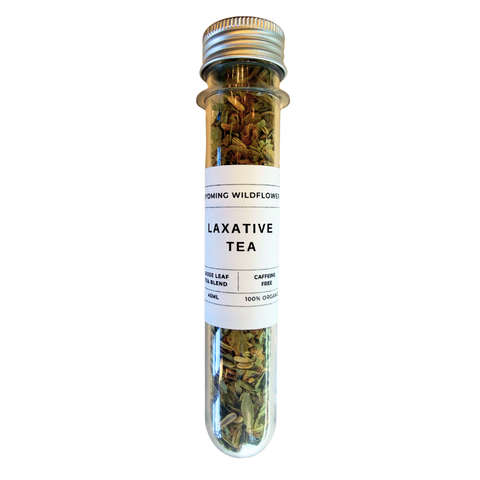 Organic Loose Leaf Tea Tubes- Herbal Wellness Blends (45ml, 5-12 cups per tube)