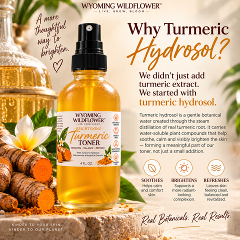 Brightening Turmeric Tone- Brighten, Hydrate, Glow
