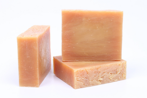 Orange Lemongrass Goat Milk Natural Soap Bar